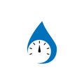 Simple hydrometer logo design