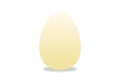 Simple chicken egg with shadow