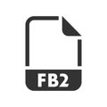 FB2 File format icon