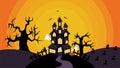 Simple Illustration of Halloween House by Pitripiter
