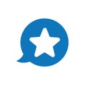 Star bubble icon