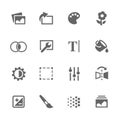 Simple Image Settings Icons