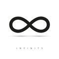 Simple Infinity symbol black