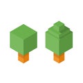 Simple Isometric Drawing Trees Game Component