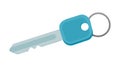 Simple Key on Keyring Icon, Access Security Utility Vector, vector design Generative AI Royalty Free Stock Photo