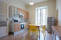 Simple kitchen interior