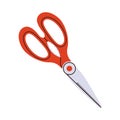 Simple kitchen scissors isolated. Concept of cooking utensil, tool Royalty Free Stock Photo