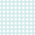 Simple light blue vector geometric seamless pattern with squares, grid, tiles Royalty Free Stock Photo
