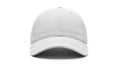 Simple light gray baseball cap with curved brim Royalty Free Stock Photo