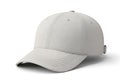 Simple light gray baseball cap isolated on white background Royalty Free Stock Photo