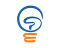 Simple Lightbulb as Symbolization of Idea