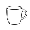 AI Generated Mug Illustration Royalty Free Stock Photo