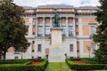 Murillo Statue before Prado Museum at Plaza Murillo, Madrid, Spain Royalty Free Stock Photo