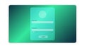 Simple Login Page Template Design For Website, Mobile, Computer, Application etc. Username and password for login. Interface login Royalty Free Stock Photo