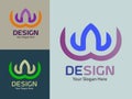 Simple logo design for company symbol, corporate, design element, icon, graphic resource, etc. Available as a vector file Royalty Free Stock Photo