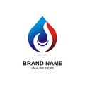 Simple Logo Water Element, and color and color , eazy use and scalable