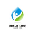 Simple Logo Water in Vector Format and can color, shape and eazy use