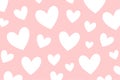 simple love heart pattern backdrop for couple wedding anniversary