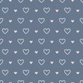 Simple love Heart Seamless Pattern background Wallpaper.