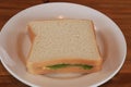 Simple Lunch, white bread