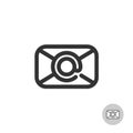 Simple mail icon