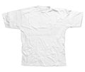 Simple male white t-shirt