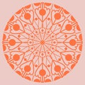 Simple mandala. Beautiful Mandalas. Mandala vector. Mandala simple design