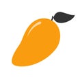 Simple mango fruit illustration