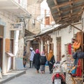 Simple market street in Stone town