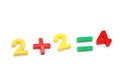 Simple math example Royalty Free Stock Photo