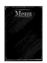 Simple Menu Blackboard vector design -- Fully editable