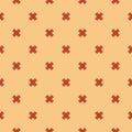 Simple minimal vector seamless pattern. Repeat design for decor, wallpaper