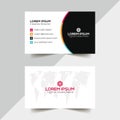 Modern business card template, background, Vector, illustration, abstract design for company and individual use. Design, individua