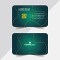 Simple business card template, background, Vector, illustration, abstract design for company and individual use. Design, individua
