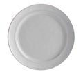 Simple Modern Color Plate - Simple Sketch Dinnerware Collection - White color dinnerware plates Royalty Free Stock Photo