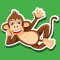 A simple monkey character