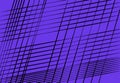 Simple monochrome, 1-colored mesh, grid, grating of intersecting straight tilted, skew, oblique lines