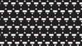 Simple monochrome small triangle and rectangle pattern Royalty Free Stock Photo