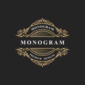 Simple monogram design. Luxury volumetric logo template. 3d line ornament. Elegant frame for Business sign, badge, crest, label, B