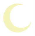 simple moon icon