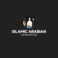 Simple muslim logo and islamic emblem for business, school needs, learning islam