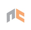 nc, nn, cn initials company vector logo and icon