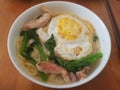 Simple Noodle Soup Lunch