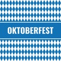 Simple oktoberfest card