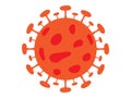 Novel Corona-virus Covid-19 Symbol