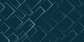 Simple Overlapping Rectangular Frames of Various Sizes, Colored in Shades of Blue - Geometric Shapes Pattern, Texture