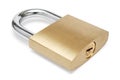 Simple Padlock Royalty Free Stock Photo