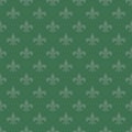 Royal lilies seamless tileable pattern