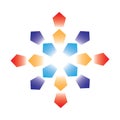 Simple Pentagon geometric logo