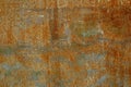 Simple photo background pattern of rust iron sheet with free spa Royalty Free Stock Photo